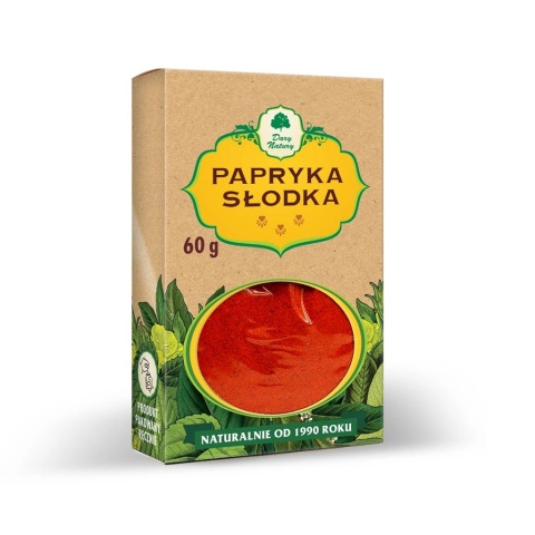 PAPRYKA SŁODKA 60g DARY NATURY