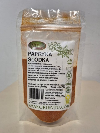 PAPRYKA SŁODKA 70g EVITA