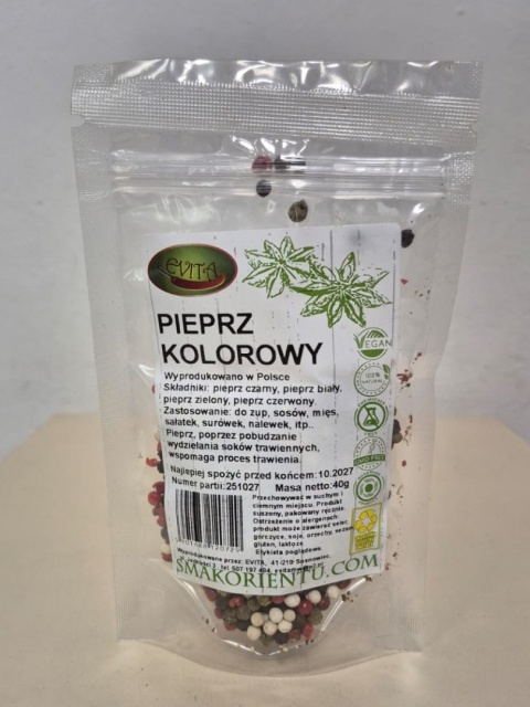 PIEPRZ KOLOROWY 40g EVITA
