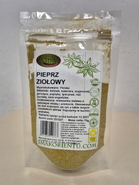 PIEPRZ ZIOŁOWY 70g EVITA