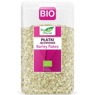 PŁATKI JĘCZMIENNE BIO 600g BIO PLANET
