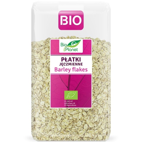 PŁATKI JĘCZMIENNE BIO 600g BIO PLANET