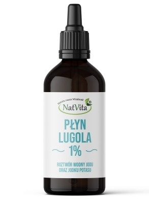 PŁYN LUGOLA 1% 100ml NATVITA