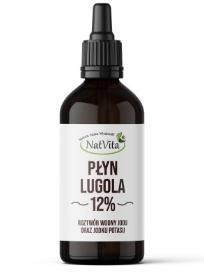 PŁYN LUGOLA 12% 100 ml NATVITA