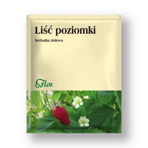 POZIOMKA LIŚĆ 50 g FLOS