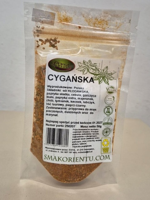 PRZYPRAWA CYGAŃSKA 50g EVITA