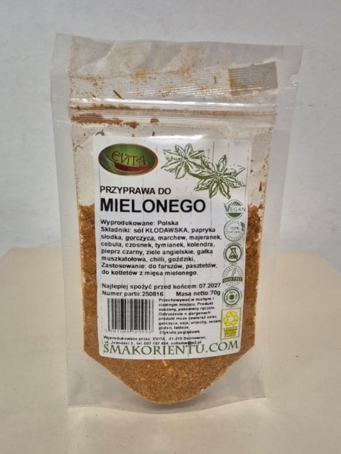 PRZYPRAWA DO MIELONEGO 70g EVITA