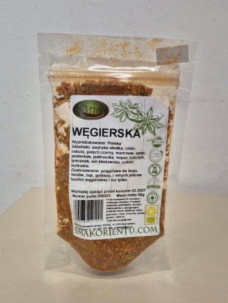 PRZYPRAWA WĘGIERSKA 50g EVITA