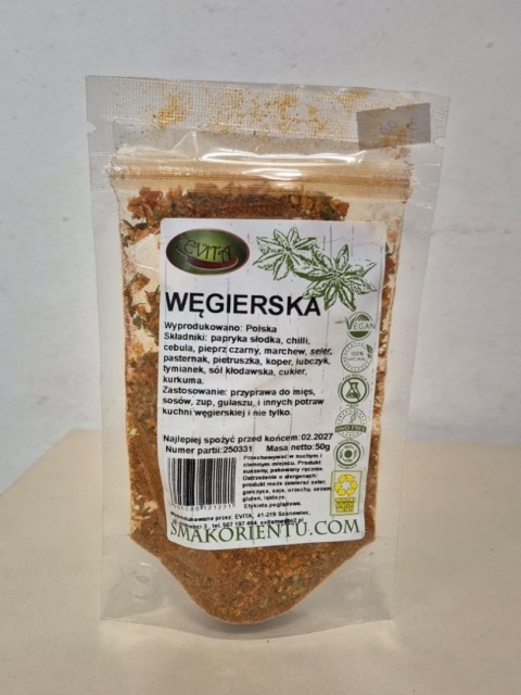 PRZYPRAWA WĘGIERSKA 50g EVITA