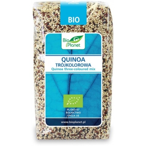 QUINOA TRÓJKOLOROWA BIO 500g BIO PLANET