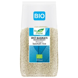 RYŻ BASMATI PEŁNOZIARNISTY BIO 500g BIO PLANET