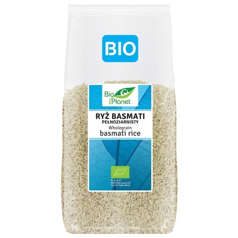 RYŻ BASMATI PEŁNOZIARNISTY BIO 500g BIO PLANET