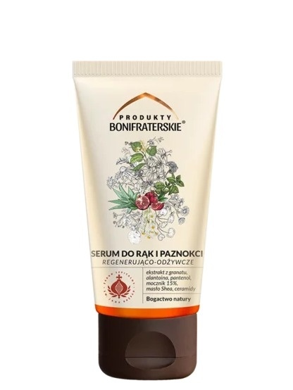 SERUM DO RĄK I PAZNOKCI 50ml PRODUKTY BONIFRATERSKIE
