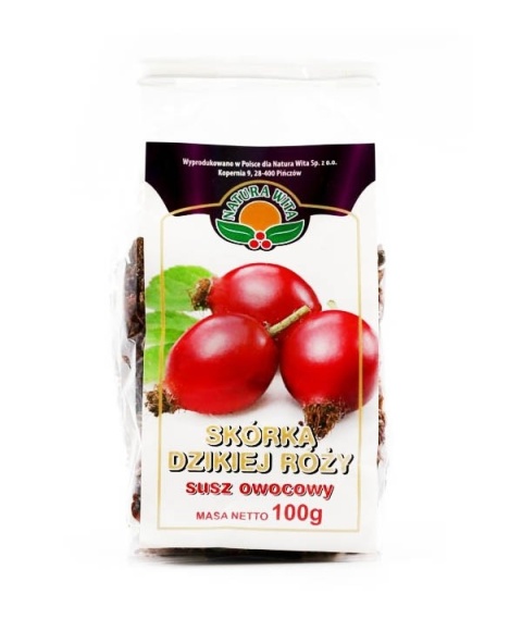 SKÓRKA DZIKIEJ RÓŻY 100g NATURA WITA