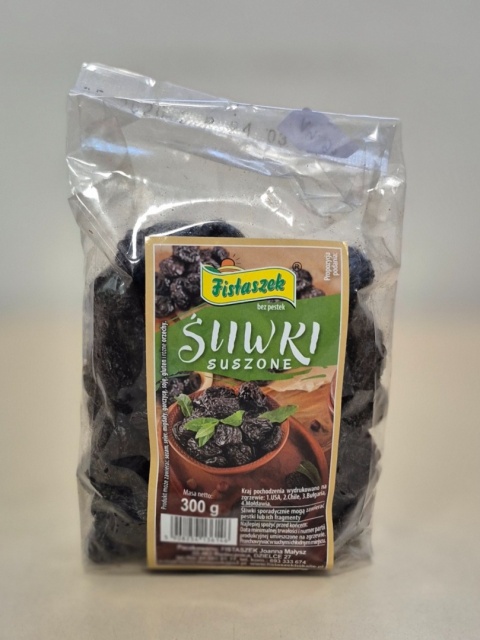 ŚLIWKI SUSZONE 300g FISTASZEK