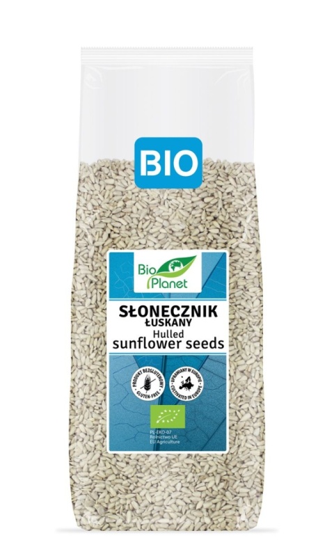 SŁONECZNIK ŁUSKANY BEZGLUTENOWY BIO 800 g BIO PLANET