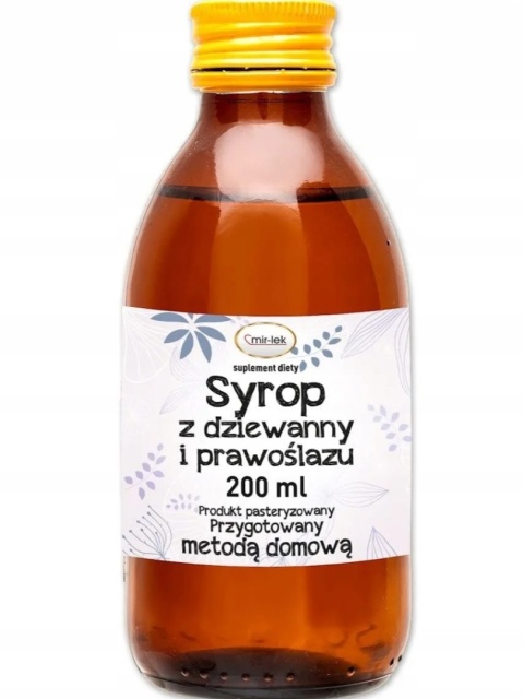SYROP Z DZIEWANNY I PRAWOŚLAZU 200ml MIR-LEK