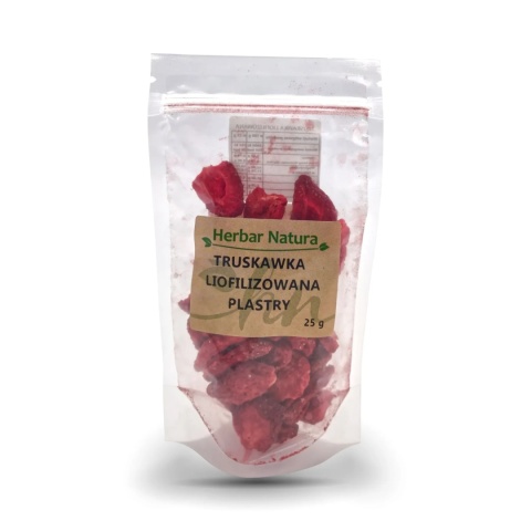 TRUSKAWKA LIOFILIZOWANA 25g HERBAR NATURA