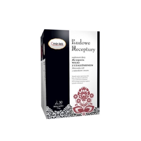 UZALEŻIENIA HERBATKA FIX MIR LEK LUDOWE RECEPTURY