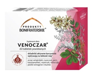 VENOCZAR 60tabl PRODUKTY BONIFRATRESKIE