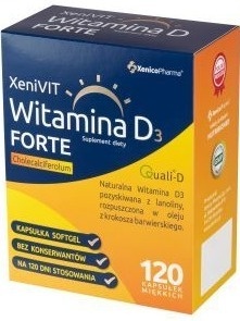 WITAMINA D34000 120kaps XENICO