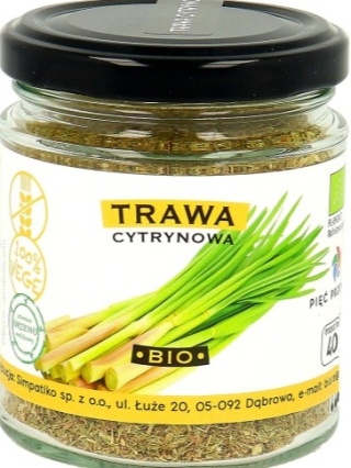 5 PRZEMIAN TRAWA CYTRYNOWA BIO 40g SIMPATIKO