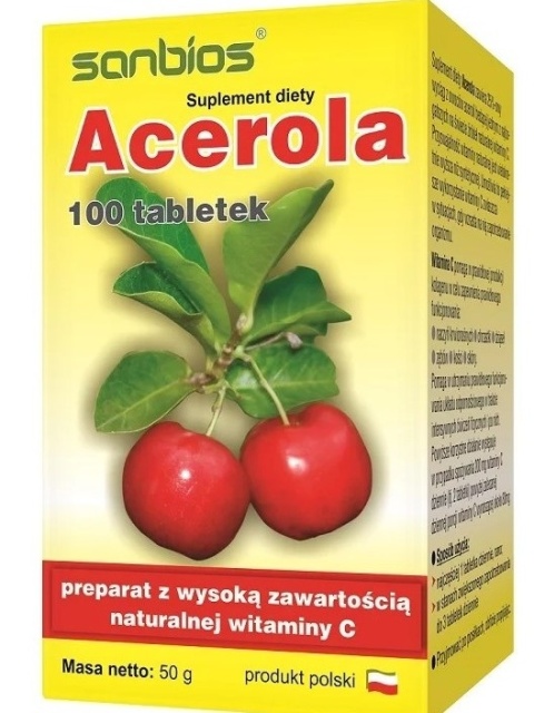 ACEROLA 100 TAB. SANBIOS
