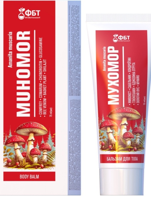 ARAM MUCHOMOR ROZGRZEWAJĄCY KREM DO CIAŁA 75 ml