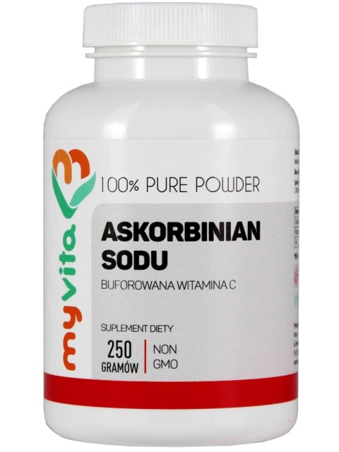 ASKORBINIAN SODU PROSZEK 250g MYVITA