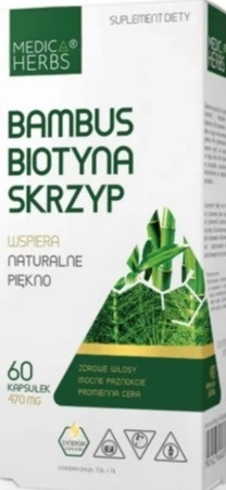 BAMBUS+BIOTYNA+SKRZYP 60 kaps MEDICA HERBS