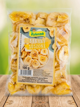 BANANY SUSZONE 100g FISTASZEK