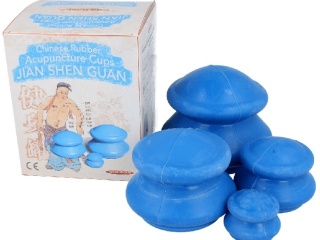 BAŃKI GUMOWE AKUPUNKTUROWE 4 szt MERIDIAN