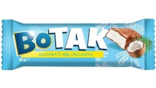 BATON KOKOSOWY BO TAK 40G BEZGLUTENOWY