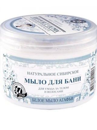 BIAŁE MYDŁO AGAFI 500ml