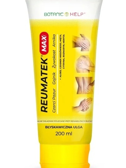 BOTANIC HELP REUMATEK MAX ŻEL 200 ml