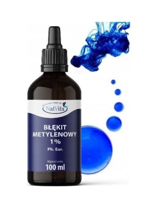 BŁĘKIT METYLENOWY 1% 100ml NAT VITA