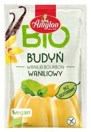BUDYŃ WANILIOWY BEZGLUTENOWY BIO 40g AMYLON