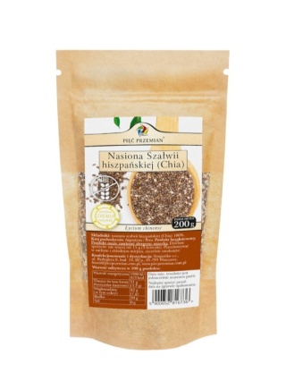 CHIA NASIONA 200g 5 PRZEMIAN
