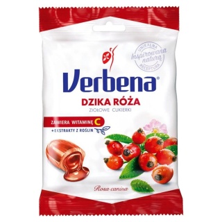 CUKIERKI DZIKA RÓŻA 60g VERBENA