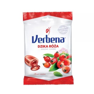 CUKIERKI DZIKA RÓŻA VERBENA 60 g