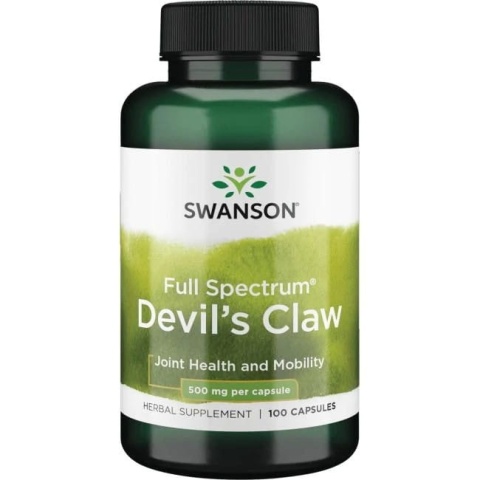 DEVIL'S CLAW 500mg 100 kaps SWANSON