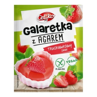 GALARETKA CELIKO Z AGAREM TRUSKAWKOWA 45 g