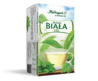 HERBATA BIAŁA LIŚĆ 30 g HERBAPOL