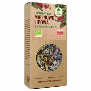 HERBATA LIPOWO-MALINOWA 80 g EKO DARY NATURY