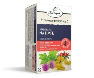 HERBATA NA LIMFĘ FIX 20 sasz. HERBAPOL
