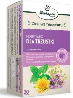 HERBATKA DLA TRZUSTKI FIX 20szasz. HERBAPOL KRAKÓW