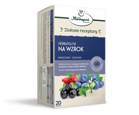 HERBATKA NA WZROK FIX 40g HERBAPOL KRAKÓW