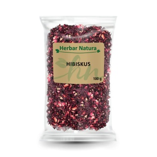 HIBISKUS 100 G HERBAR NATURA