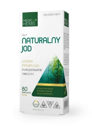 JOD NATURALNY 15 mg 80 kaps MEDICA HERBS