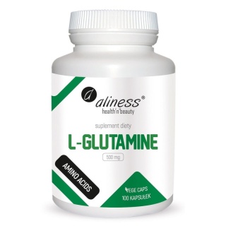 L-GLUTAMINE 500mg 100kaps ALINESS